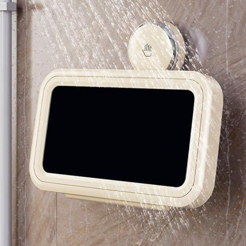 Soporte impermeable para teléfono para ducha con rotación de 360 grados para pared 3