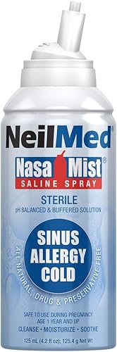Neil Med NasaMist - Aerosoles salinos, NM125-0NB-48-ENU-US, 1