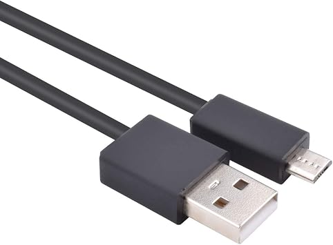 Solo 3 2.0 Replacement USB Cable Power Supply Charger Cord Compatible with Beats by Dr.Dre Studio Solo Powerbeats 3 2.0 Wireless Headphones Pill Speakers Black/100cm