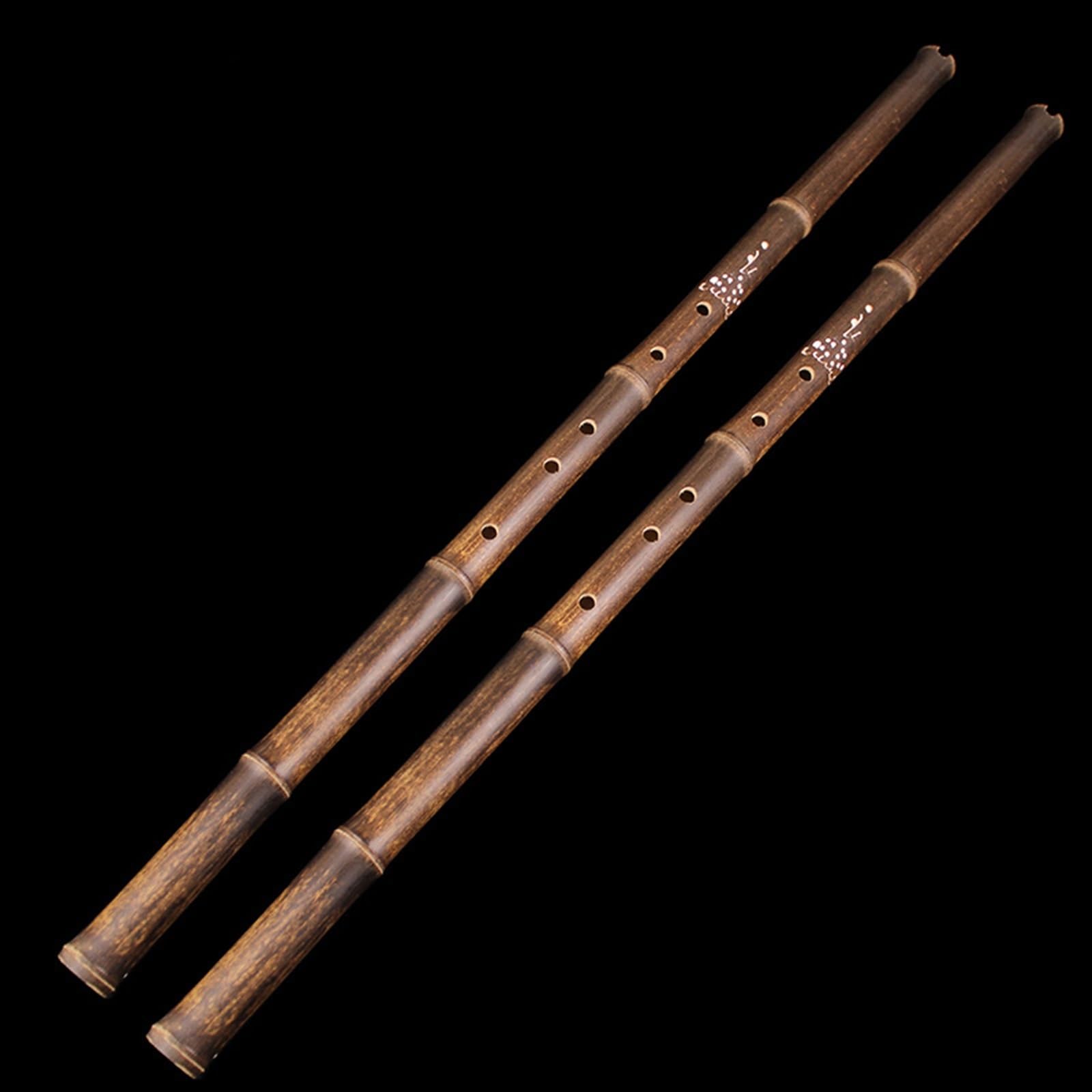 flauto di bambù Flauto Di Bambù Professionale Per Principianti In Chiave G, Chiave F, Chiave A, Strumento Xiao In Stile Antico A Sei O Otto Fori (Color : Six holes in G key)
