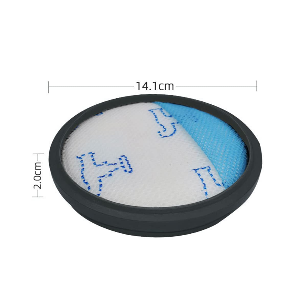 Filtre HEPA Compatible Pour Aspirateur Rowenta Swift Power Cyclonic (Modèles RO29xx) - Remplace ZR904301, Lavable Et Réutilisable