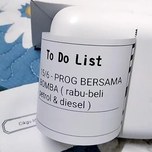 Miniatura 7 de Etiquetadoras, mini impresora de bolsillo, impresora de calcomanías sin tinta para la escuela, impresión rápida portátil con papel de impresión,