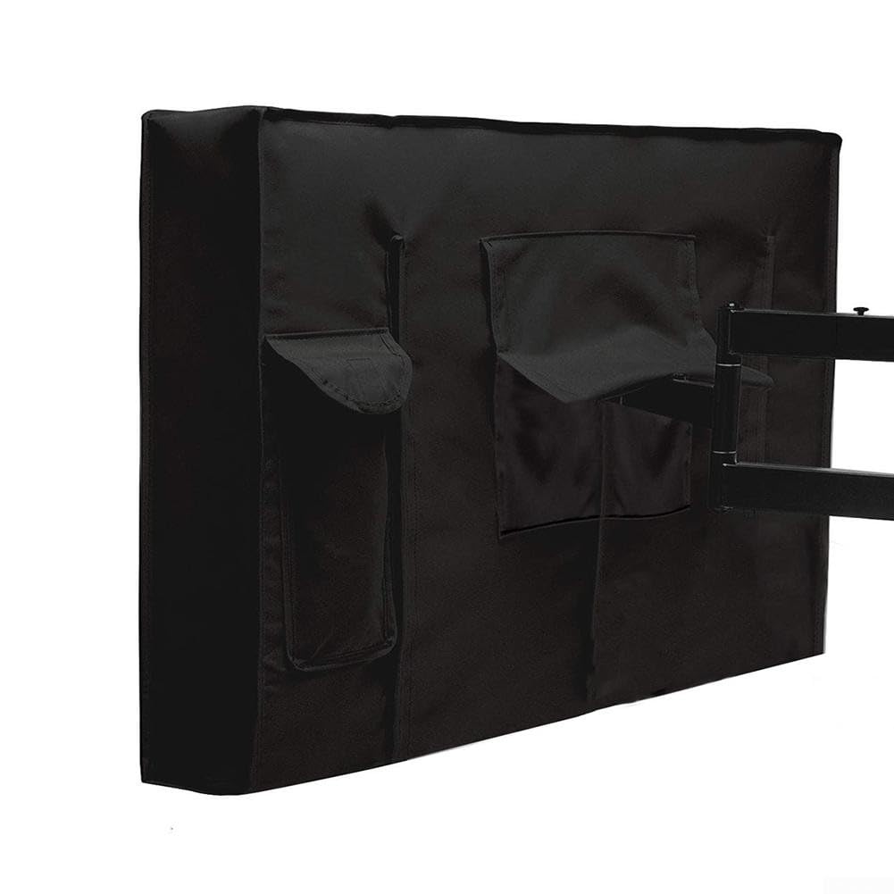 Housse de protection extérieure en tissu Oxford 600D pour téléviseur écran plat 70-75 pouces