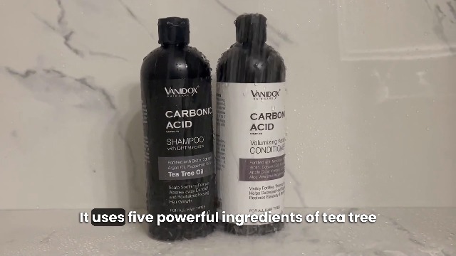 Amazon.com : VANIDOX Carbonic Acid Shampoo and Conditioner for Men