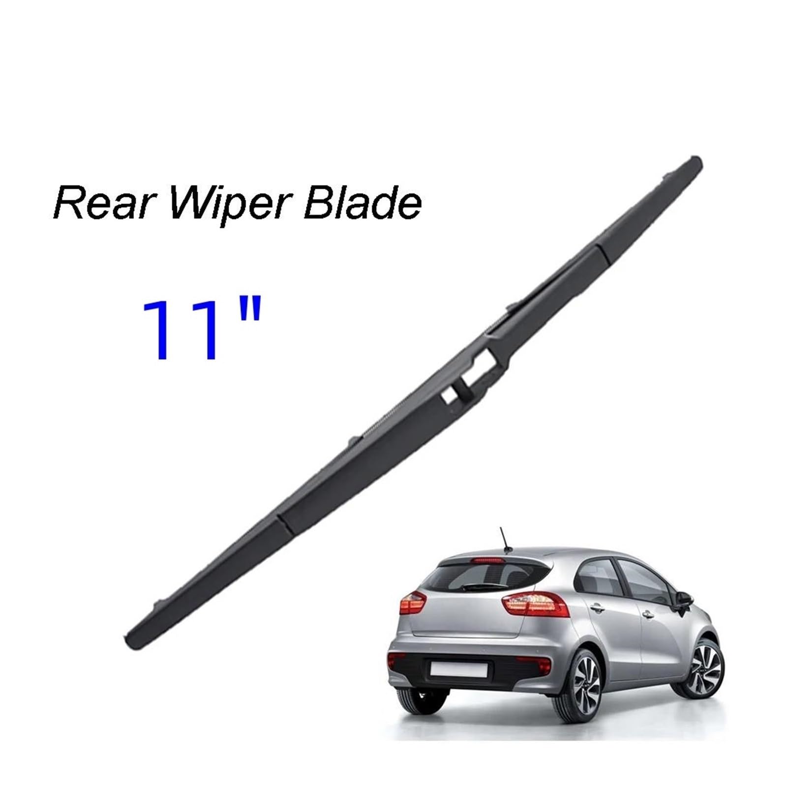 Juego de limpiaparabrisas Juego de escobillas limpiaparabrisas delanteras y traseras para Rio 3 UB para Hatchback 2011-2017