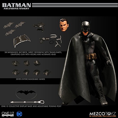 Mezco Toys One:12 Collective: Dc Ascending Knight Batman Action Figure #TOP1