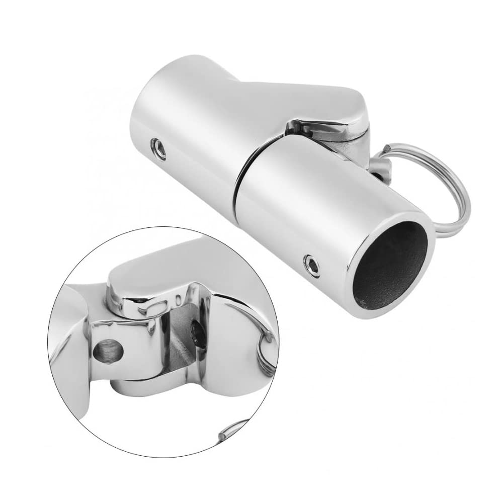 Connettore per tubi per barche, Marine 316 in acciaio inossidabile pieghevole girevole accoppiamento tubo connettore per tubi per barche montaggio hardware