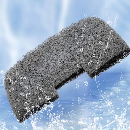 Image of Threlaco 10 Pack Compatible with Fluval 106 /206 /107 /207 Nitrite Remover Pads, Aquarium Canister Filter Media Replacement Pads for Fish Tank