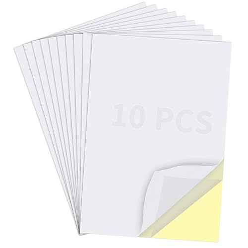 Miniatura 8 de Birllaid 22 hojas de cinta adhesiva transparente de doble cara para manualidades, cinta adhesiva para vasos, hojas de cinta ancha y grande de doble