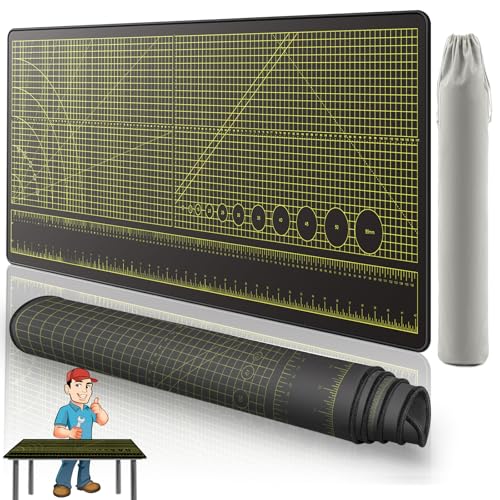 2F22E Portable Workbench Mat with Measuring Scales