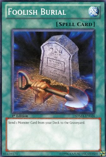 Yu Gi Oh Foolish Burial Sdma En026 Structure Deck Marik | Desertcart Fiji Yu Gi Oh Foolish Burial Sdma En026 Structure Deck Marik | Desertcart Fiji