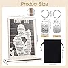 saerryor To My Dad Gifts Engraved Plaque with Keychain & Bag - Father's Day, Birthday Gifts from Daughter Son, Personalized Gifts Ever Christmas Retirement Idea Present #3