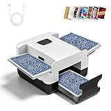 Kartenmischmaschine, Automatischer Mischmaschine Karten, Elektrische Kartenmischer Geräuscharm mit...