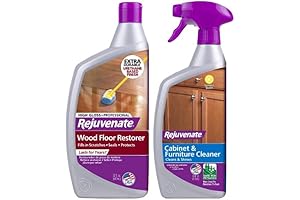 Rejuvenate Wood Furniture Cleaner, Restorer, and Conditioning Oil Deep Cleaning Polish for...