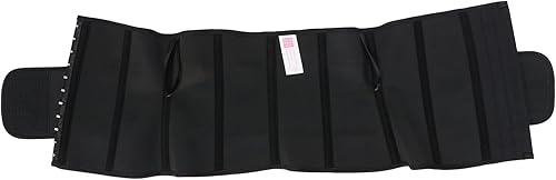 Miniatura 6 de Atbuty Entrenadores de cintura de torso corto para mujer, corsé debajo del busto, de látex, faja deportiva de reloj de arena