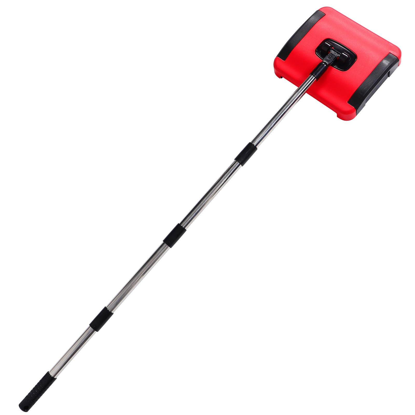 iplusmile Balayeuse Manuelle pour Tapis et Sols Durs avec Hauteur Réglable, Nettoyage, Matériau Pp et Acier Inoxydable, Maison