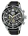 Produktbild Lorus Sport Herren-Uhr Chronograph Edelstahl mit Lederband RT311HX9