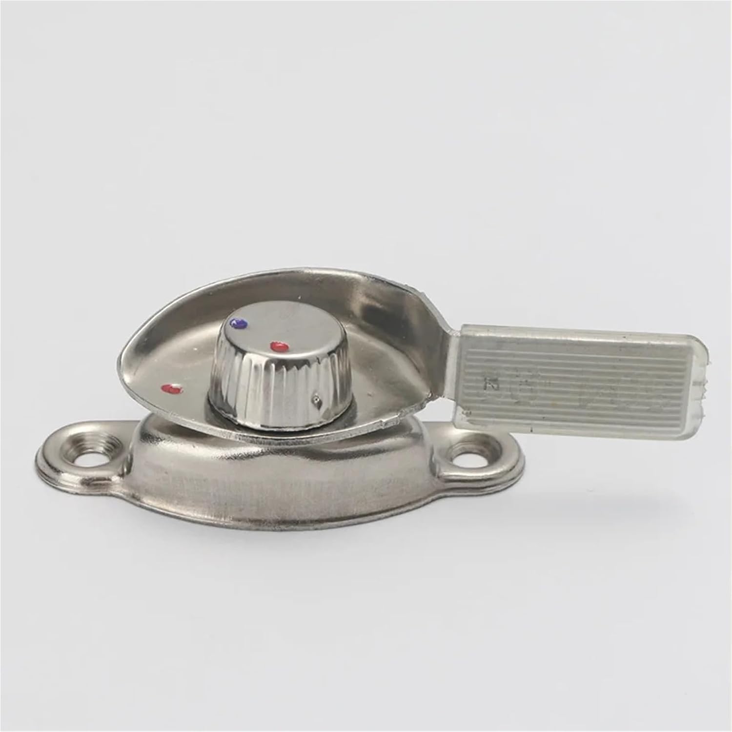 Window Sash Locks, 10Pcs Stainless Steel Al-Alloy Plastic Steel Crescent Safety Window Door Locks(Right)