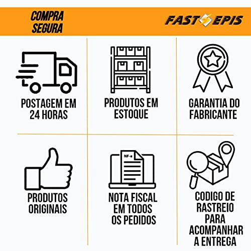 Caixa 50 Unidades Luva De Segurança Nitrilica Sem Pó Super Glove