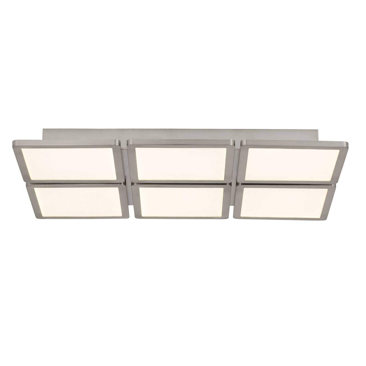 BRILLIANT Lamp Scope Panel De Techo LED 62x41cm Hierro/blanco EasyDim | 6x 9.7W LED