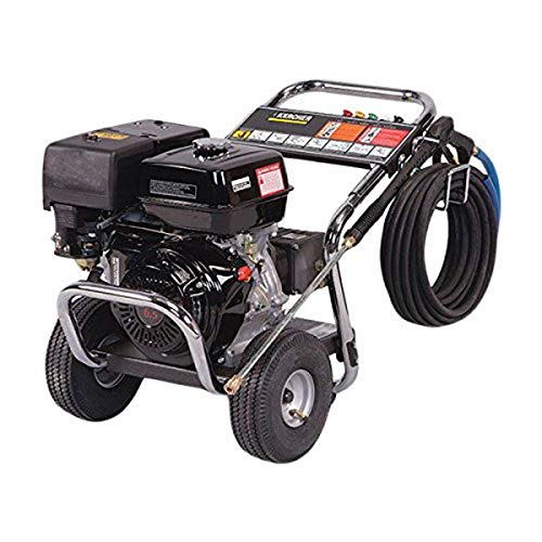 Karcher HD 3.5/40 P Liberty Cold Water Pressure Washer, Liberty Cart Design, 3.5 GPM, 4,000 Operating Pressure, Black/Chrome