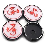 Modelli applicabili: Copricerchi cerchi per FIAT Abarth 500 595 1100 Stilo Ducato 60mm