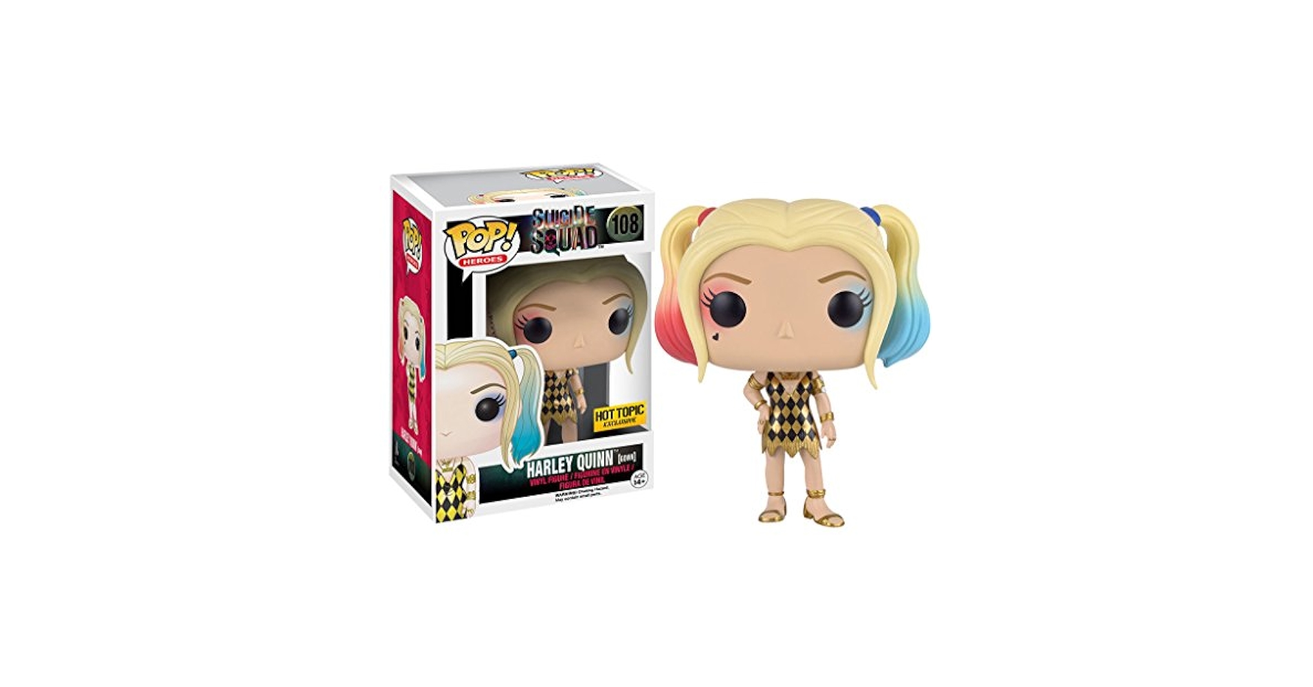Amazon.com: Funko POP! Suicide Squad Harley Quinn Gown