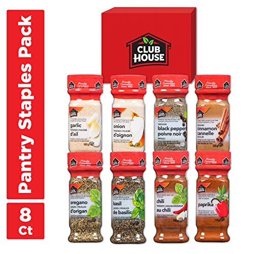 Club House, Quality Natural Herbs & Spices, Pantry Staples Pack, 8 Count (garlic powder, onion powder, chili powder, cinnamon, oregano, paprika) - Amazon Exclusive - Image 3