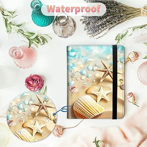 Image of Beach Photo Album 4x6 120 Pockets Photos with Strong Elastic Band, Small Mini Albums Sheet Protector Folder for Photos, Album for Family Wedding Baby Women Men Vacation Gift