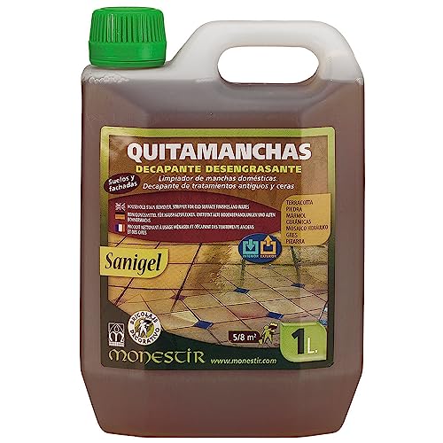 MONESTIR - Quitamanchas Decapante Desengrasante Sanigel 1 L