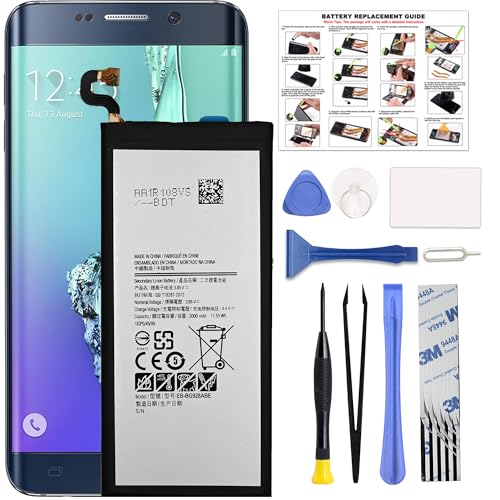 GREEN FUSION for Galaxy S6 Edge+ Plus New Replacement Battery EB-BG928ABE Compatible with S6 Edge Plus SM-G928 Series with Repair Guide, Tools