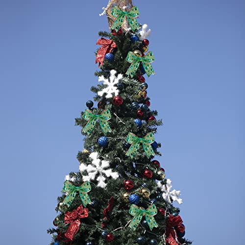 6Pack-St-Patricks-Day-Wreath-Bows-Shamrock-Clover-Green-Wreath-Bow-Gift-Bows-Tree-Topper-for-St-Patrick-s-Day-Decorations-Front-Door-Wreath-Home-Outdoor-Decorations