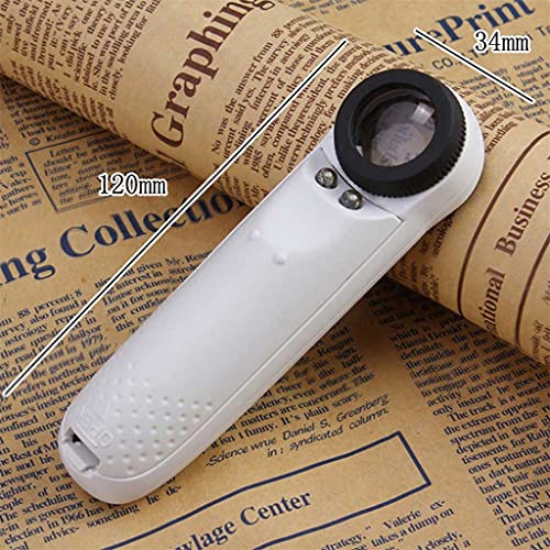 Microscope de poche HJMMWT 40X pour inspecter les détails de 3,5 mm
