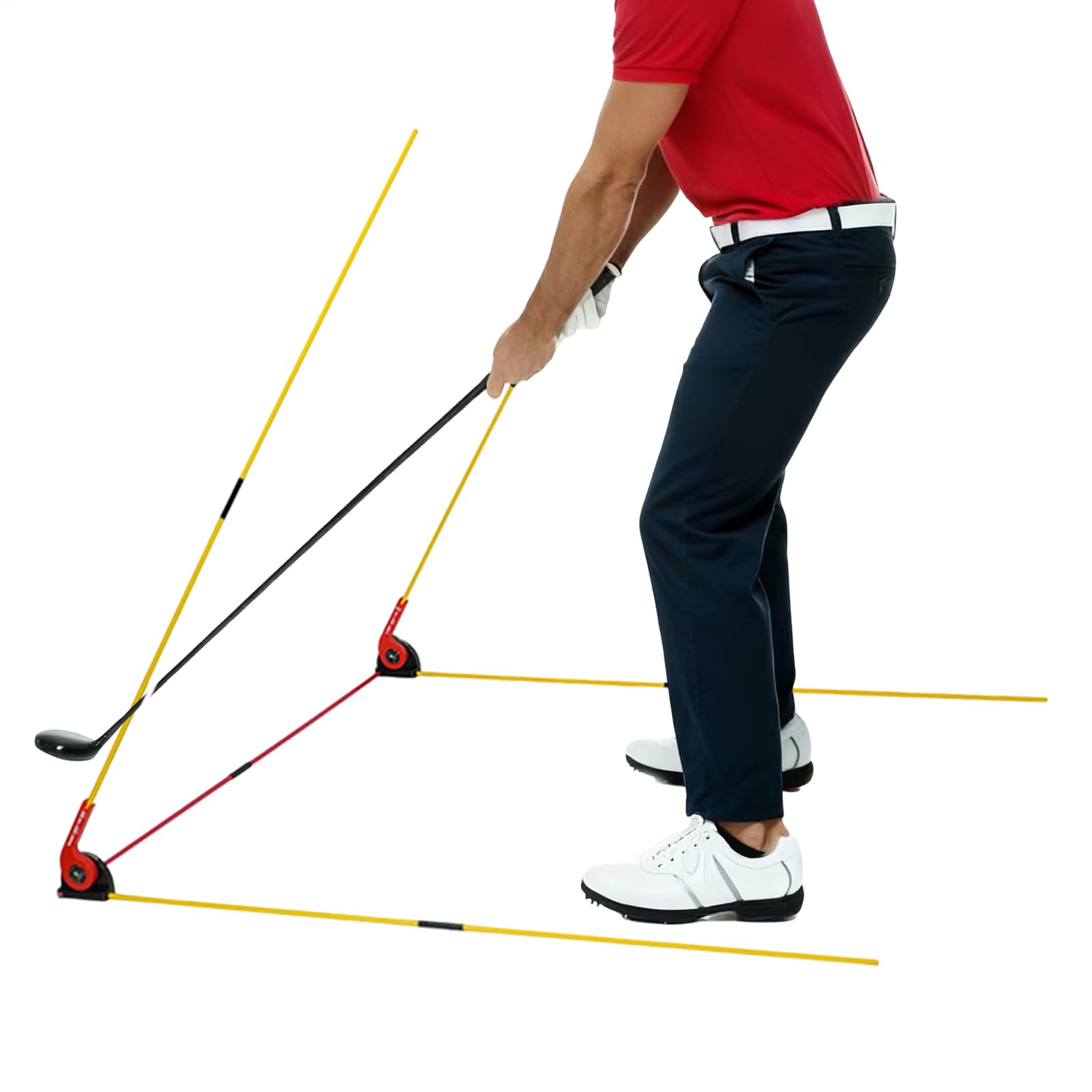 Aiuti Per L Allineamento Golf Trainer Per Allenamento Swing Con Angolo | Allineamento Golf Per E Putting Per Uomini Professionisti Hobbisti Giocatori Marito Nonno Fidanzato Famiglia