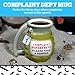 BigMouth Inc Grenade Mug - "Take a Number" Ceramic Funny Coffee, Tea,...