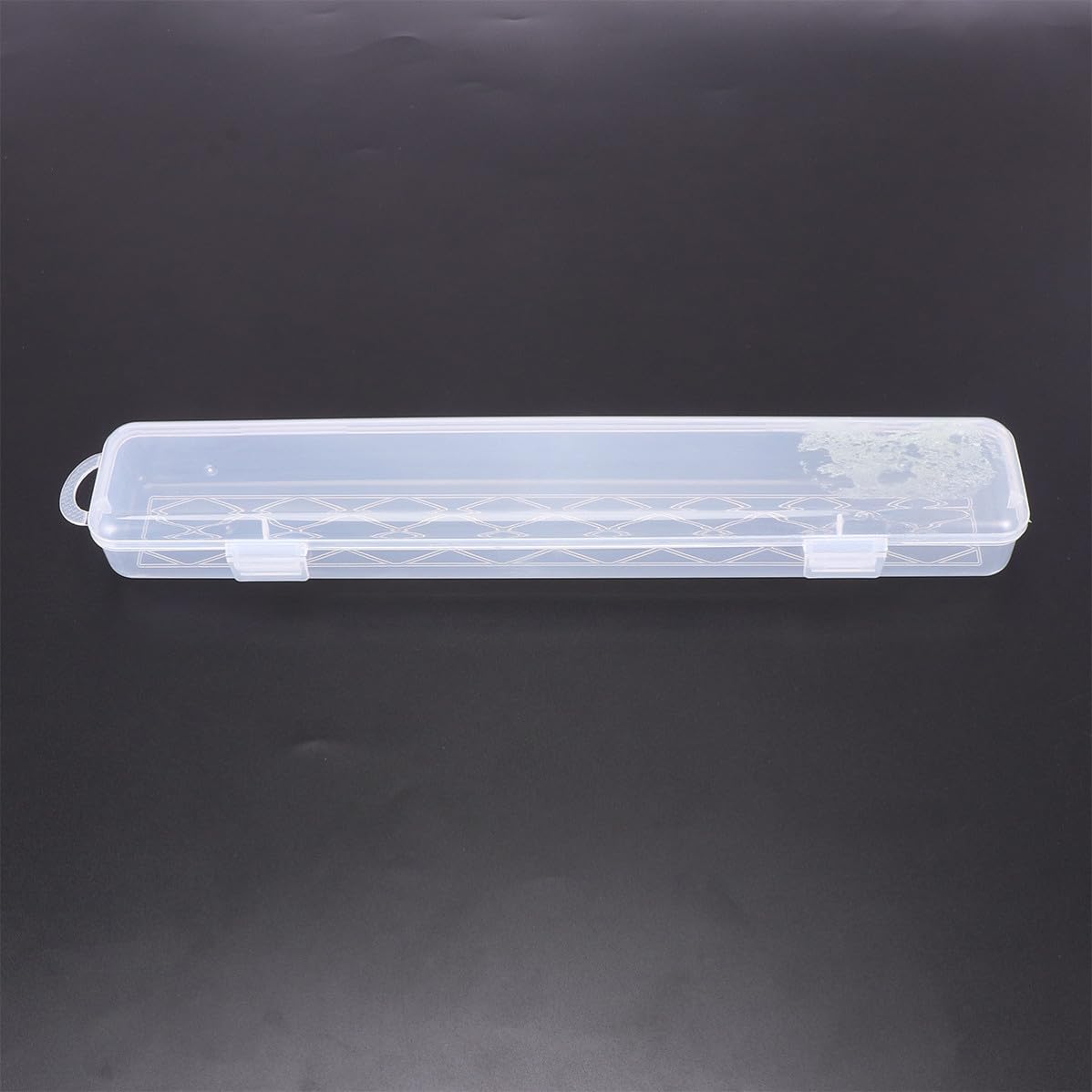 Zerodeko 3 Pezzi Scatola per Conservare Porta Pennelli Multifunzione Trasparente in Plastico Portatile e Parti, Organizer e Organizzare per Pittura Essenziali Quotidiani la Casa