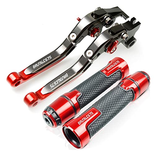 Leviers MV-AGUSTA BRUTALE 675 en aluminium CNC finition anodisée de luxe