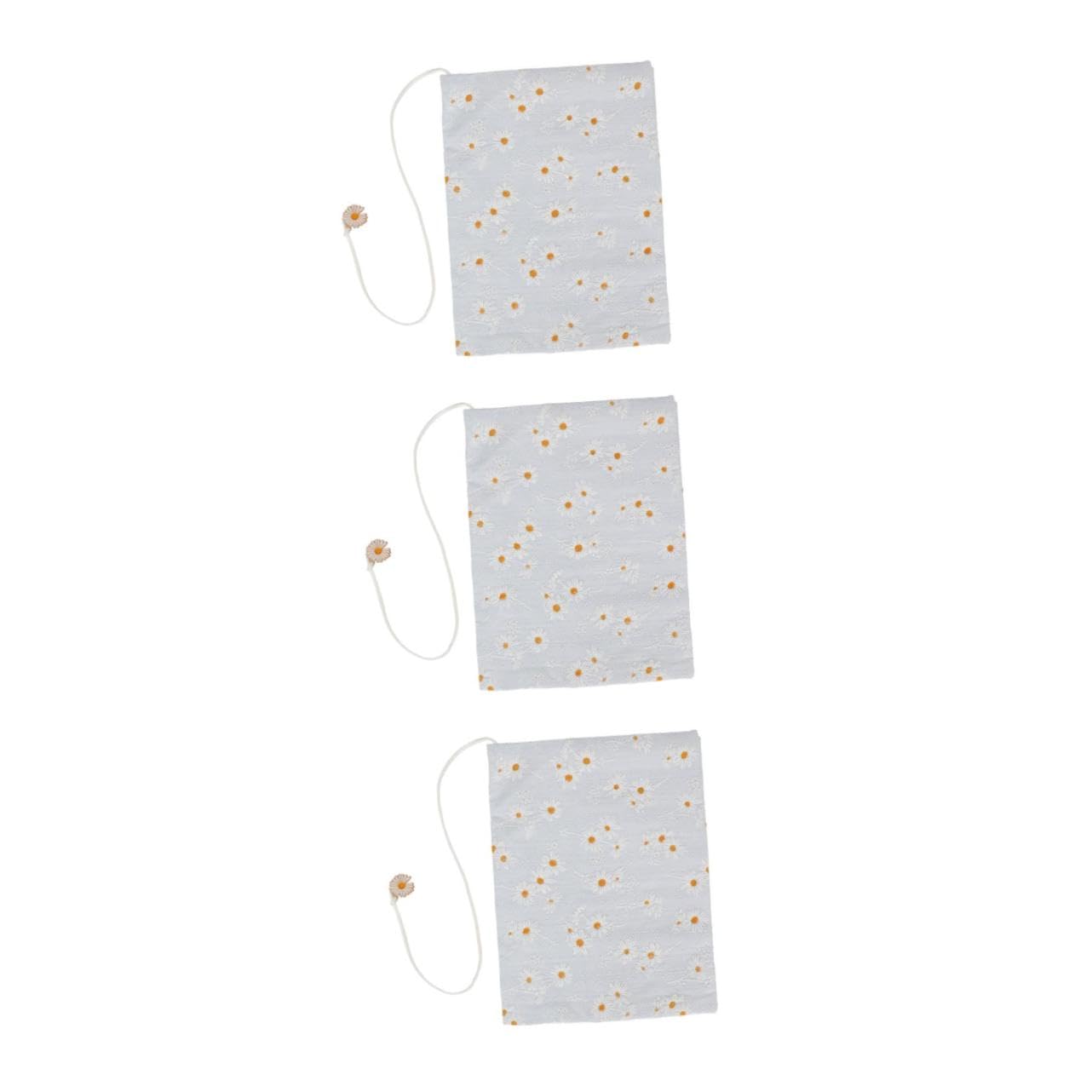 DOITOOL 3 Pièces Housse de Protection Tissu pour Couverture Décorative Tissu pour École et Loisirs Design et