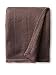 Eddie Bauer 200611 Herringbone Cotton Blanket, King, Mushroom