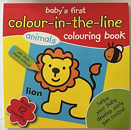 Range Wholesale Libro da colorare per bambini prima linea di colore 12 Months + Leone Rosso