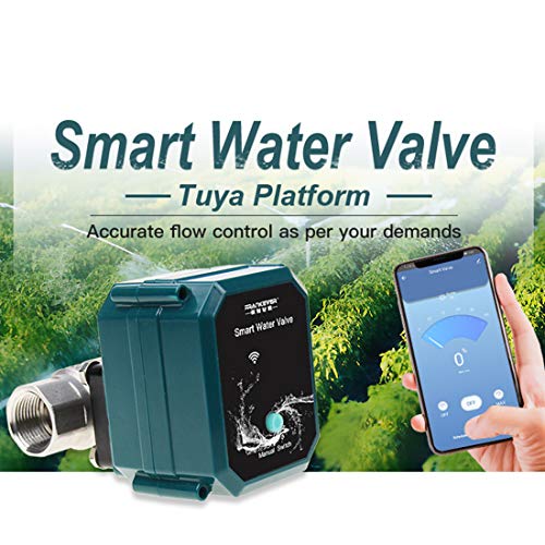 FRANKEVER DN25 Smart Water Valve WiFi Remote Control Faucet Timer for Hose Compatible with Alexa, Google Home (WiFi (1")) by FRANKEVER - Image 7