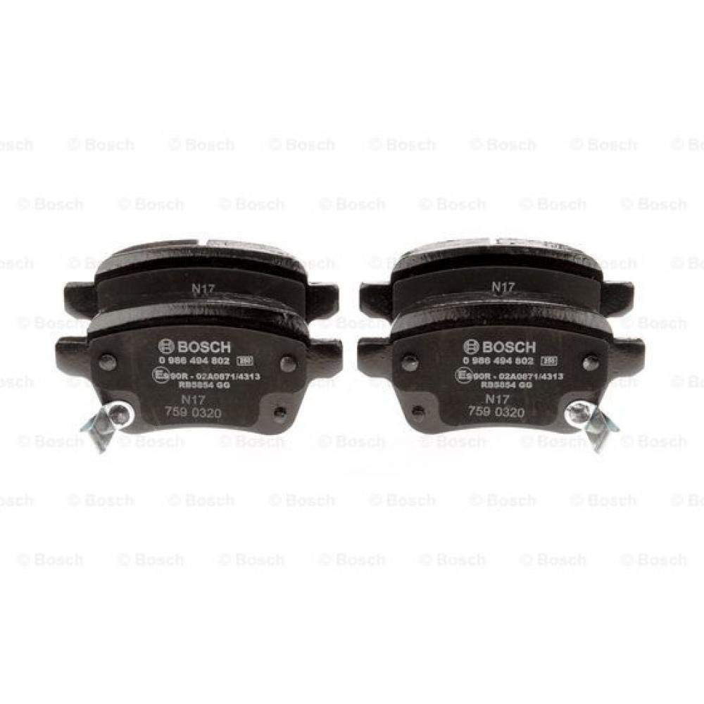 Bosch Fren Balatasi Ön Fiat Doblo 1.3 D Multijet / 1.4 /, Fren Balatası 986494802