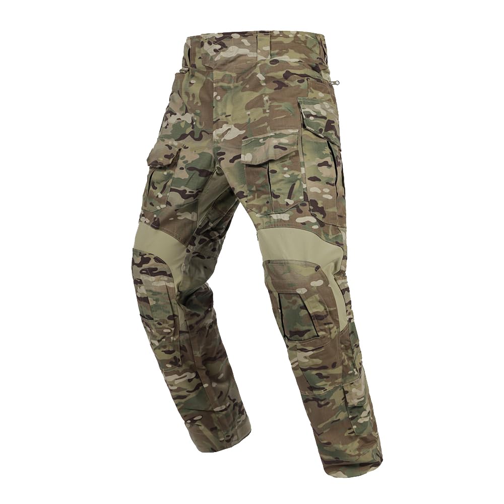 emersongear Gen3 Paintball Pants with Knee Pads,Military Combat Trousers Army Airsoft Combat BDU Pants Multicamo