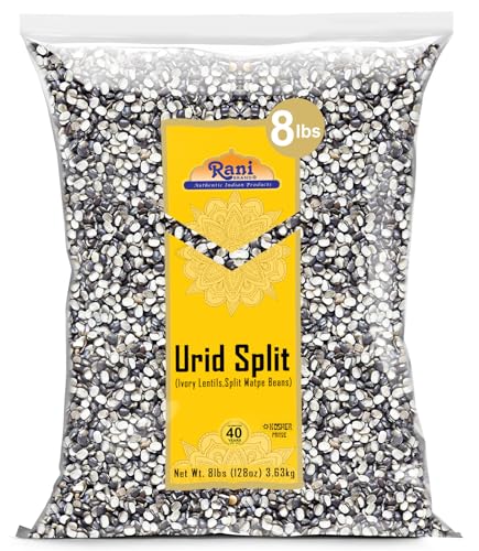 Rani Urid/Urad Whole Black (Matpe Beans with Skin) Indian Lentils 32oz (2lbs) 908g ~ All Natural | Gluten Friendly | Non-GMO | Kosher | Vegan | Indian Origin