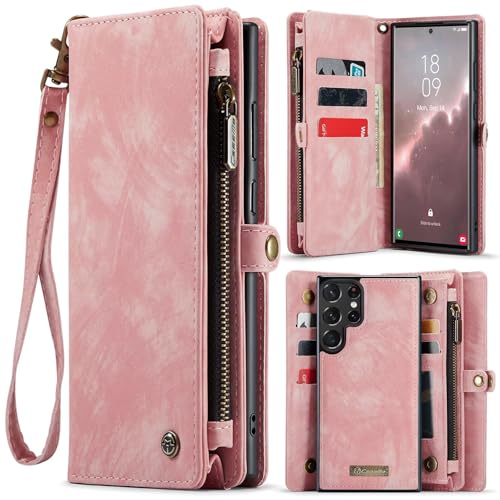 Sursuni �P�[�X ���z�^ �p�� Galaxy A17 �J�[�h���[ ���K���� ���C�����X�[�d �J�o�[ �蒠�^ �J�[�h�|�P�b�g �g���� 2 in 1 �}�O�l�b�g�z�� ���u�� �ϏՌ� �X�g���b�v�z�[���t��