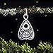 Sterling Silver Little Planchette - SMALL - (Charm Only or Necklace)