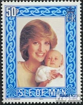 United Kingdom - Isle of Man 219 Complete.Issue. unmounted Mint/Never hinged ** MNH 1982 Lady Diana Stamps for Collectors British Royal Family Diana, Charles, Elisabeth ..