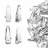 【Package Content】We provide 120 pieces of small alligator hair clips,which is sufficient to meet your large-scale usage needs.Whether you are a handicraft enthusiast or need to braid a hairstyle,you can find enough in this set of small metal hair cli...