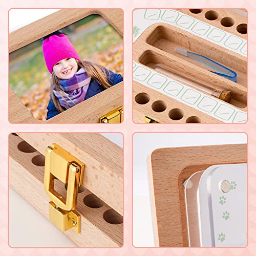Boîte à Dents De Bébé, Boîte à Dents En Bois Pour Garder Les Souvenirs De Lenfance