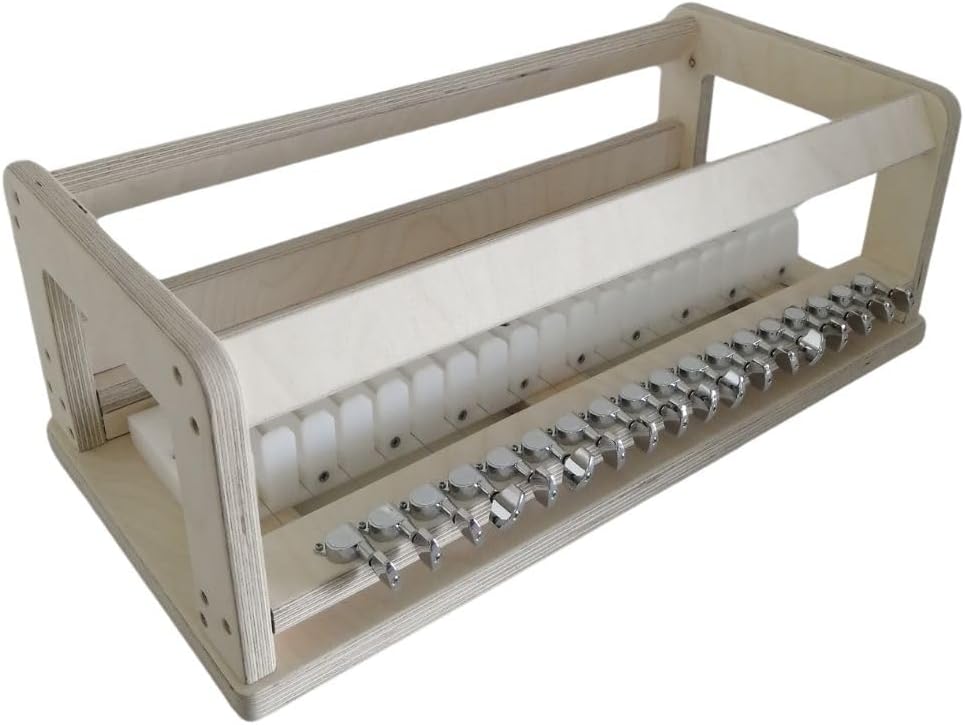 18 Wire Wooden Soap Cutter, Loaf Soap Cutter, Multi Soap Cutter, Color Beige (15 Wires : 1 1/4''= 31,75mm)
